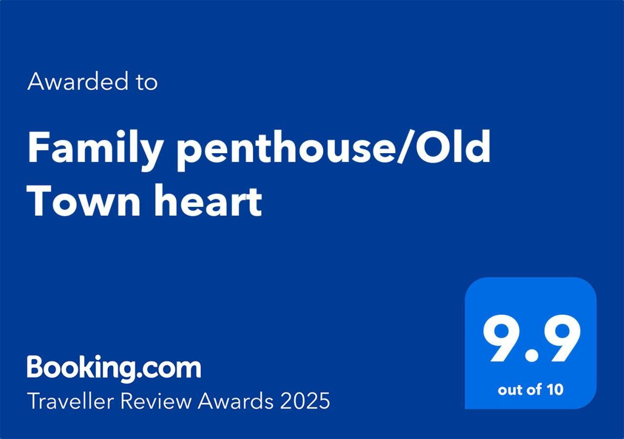 Family Penthouse Old Town Heart Renovated Daire Belgrad Dış mekan fotoğraf